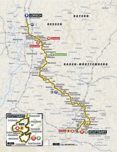 4. Etappe Deutschlandtour 2018