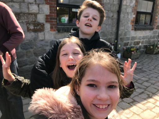 Nieces and nephew 😝