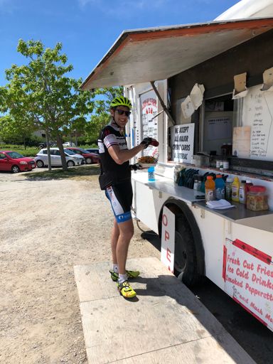 Getting the fries 🍟