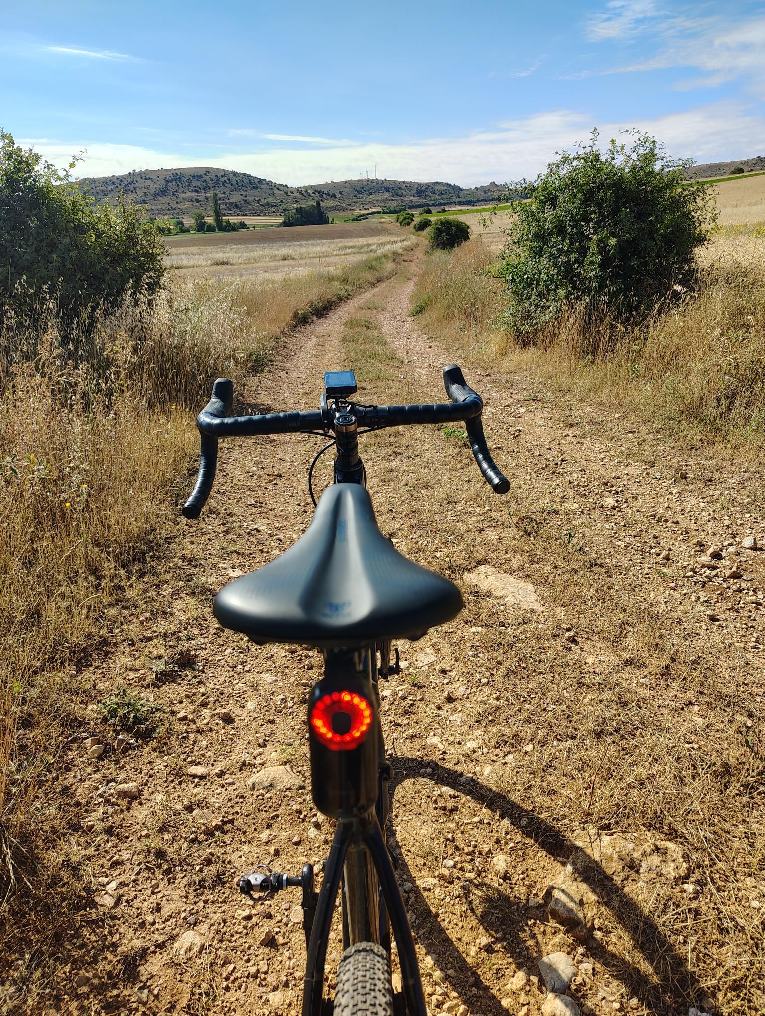 Stig eats Camino