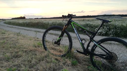 Couché du soleil au plateau de Torfou