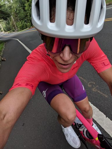 Mesh jerseys and helmets with big vents are awesome, but nothing helped today!