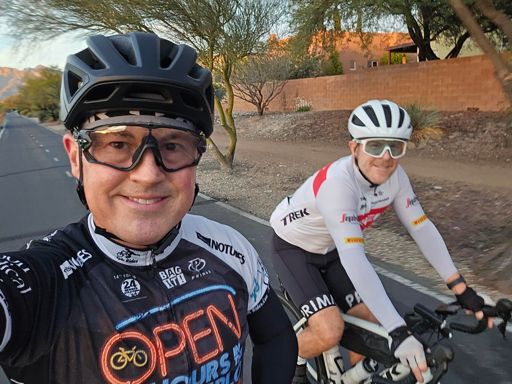 #1 training partner  ...and some yahoo named Todd.