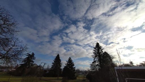 Fog is gone - sun is out.