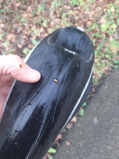 Dit is de boosdoener. Belgisch grit. Vlijmscherp..