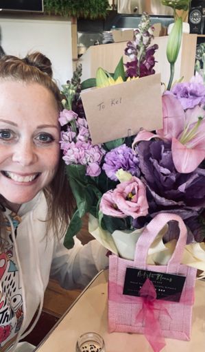 From the beautiful girls at work