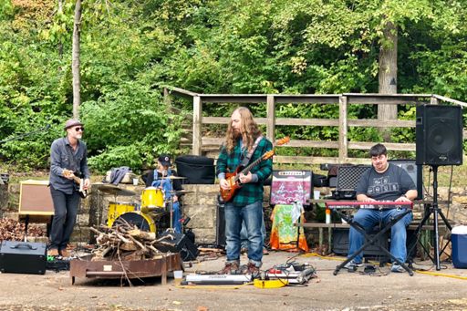 Awesome live music, lots of food, and BEER afterwards!