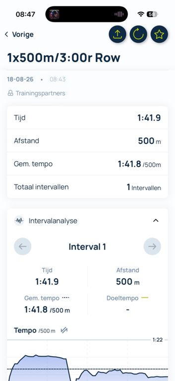 Ochtendsessie roeien