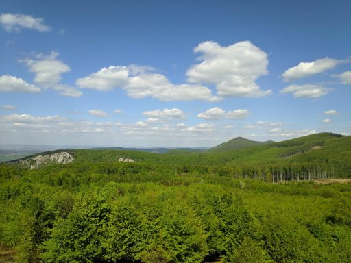 Výhľad z Javorinky na Kršelnicu Veterlín atď