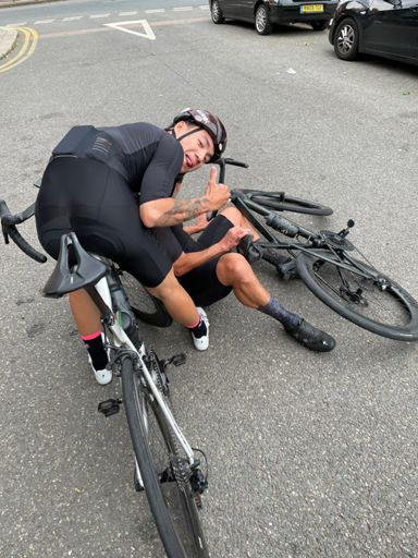 Arlen’s 1st time using cleats 😝😉