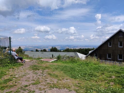 Op de top van de Inselsberg