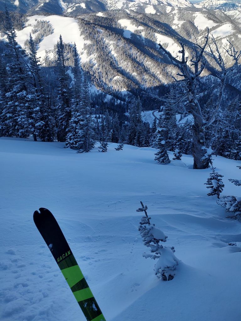 Double-click to expand Morning Backcountry Ski — photo 3