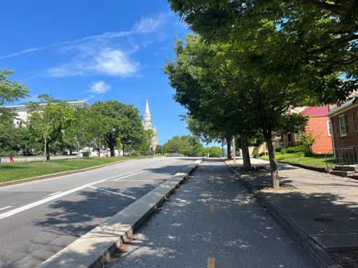 The city does have some really nice bike lanes. Lots of six-lane roads that have room for this (looking at you, Hillen...)