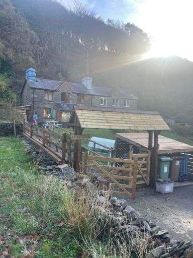 Our old house  no longer an Air B+B now thankfully with a full time resident !