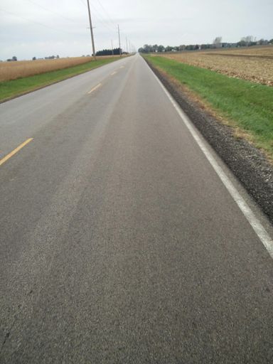 Rakt så långt ögat kan nå.