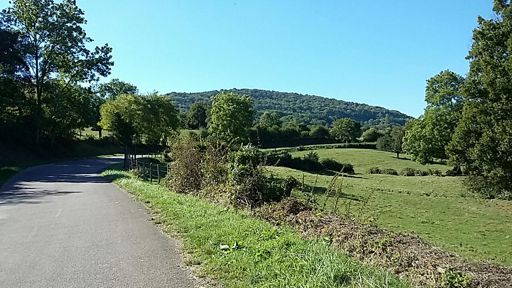 Après Agey, direction Remilly en Montagne.