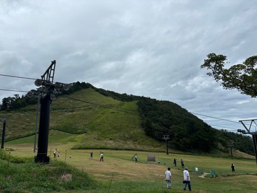 大山は雲に隠れて見えなかった