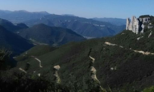 Vue du col de Rousset