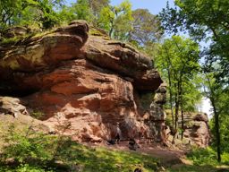 Roches du saut du prince Charles