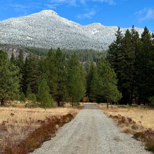 Goat Peak looking good after storm.
