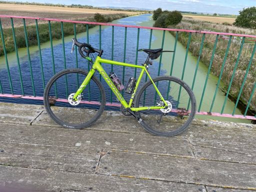 On a bridge for a change .