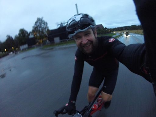 Breakaways are fun,  even though they were short.  Quick do a selfie before they catch up!