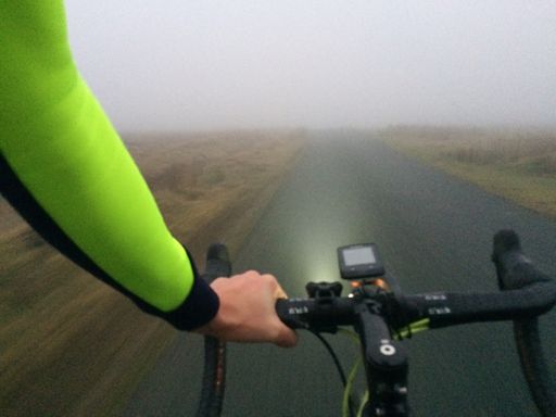Climbing turf moor, with no idea of how long is left or if the road will steepen until it happens. Good enough for a 2nd place on strava...
