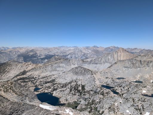The view north from Mount Gardiner.