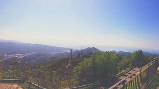 La vista su Genova