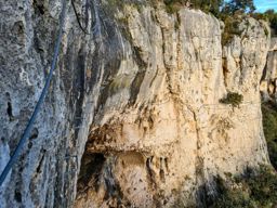 Via ferrata souterrain de Cavaillon
