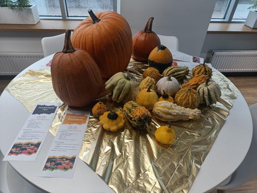 На работе. Тыквенный спас! 