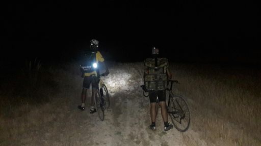 Getting lost...  Full Moon Race!!