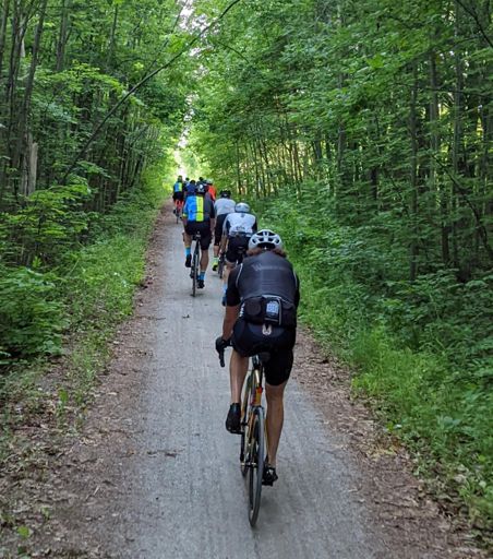 Rail Trail into Orillia