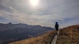 Trekounet dans le Beaufortain