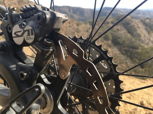 First ride with the one up 40t sprocket