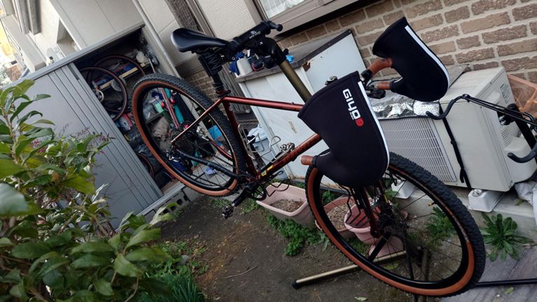 帰宅して気温が下がる前にお掃除♪　Solo30号全損で乗り換えてから約1年1か月で走行距離9,088km、ほぼ毎日乗ってるので積算距離の伸びが早く、もうすぐ2年になるSuperStar号の1.5倍に!?