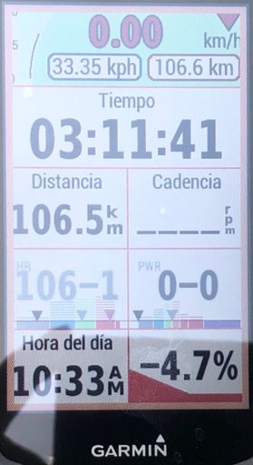 1/2 reto (puente Kuntur Wassi)