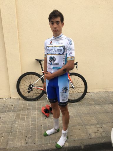 En el peloton hasta el ostion dnd nos levantmos y a acabar carrera