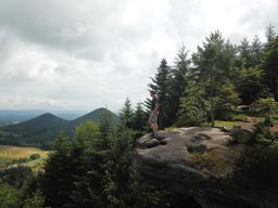 Les Jumeaux et la roche du Thoné