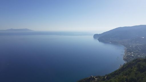Vista da guardiola di Piraino
