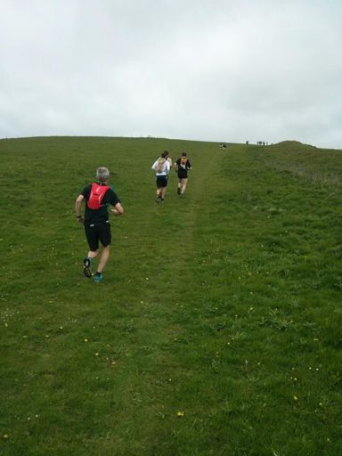 Early days. Still happy to run up the hills