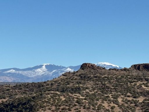 Santa Fe Baldy from Blue Dot Trail