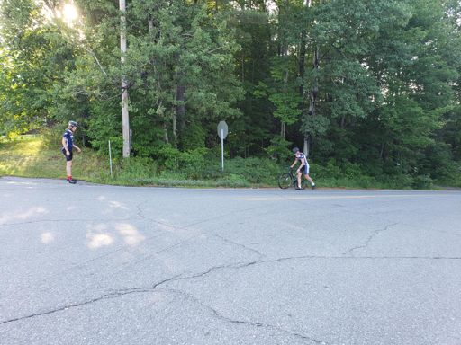 Sam didnt crack, he was just nicely retrieving sams glasses that fell off while going full gas