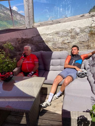 Tranquille au sommet des Aravis