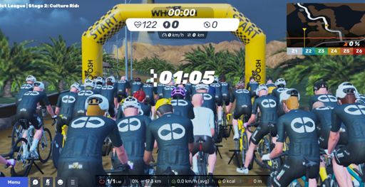 Hätte nicht gedacht, dass hier so viele mitfahren.