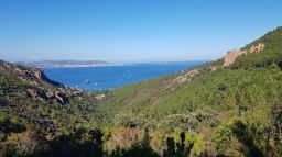 VTT et marche Théoule sur Mer