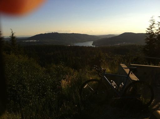 Finger snuck in the shot