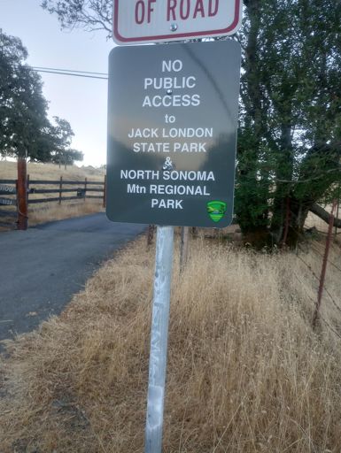 I wish one of these roads went through.  I even looked for a hiking trail.  No luck 😔