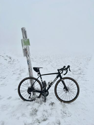 Danach kam 10cm tiefer Firn