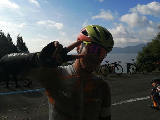 賤ヶ岳で撮影タイム